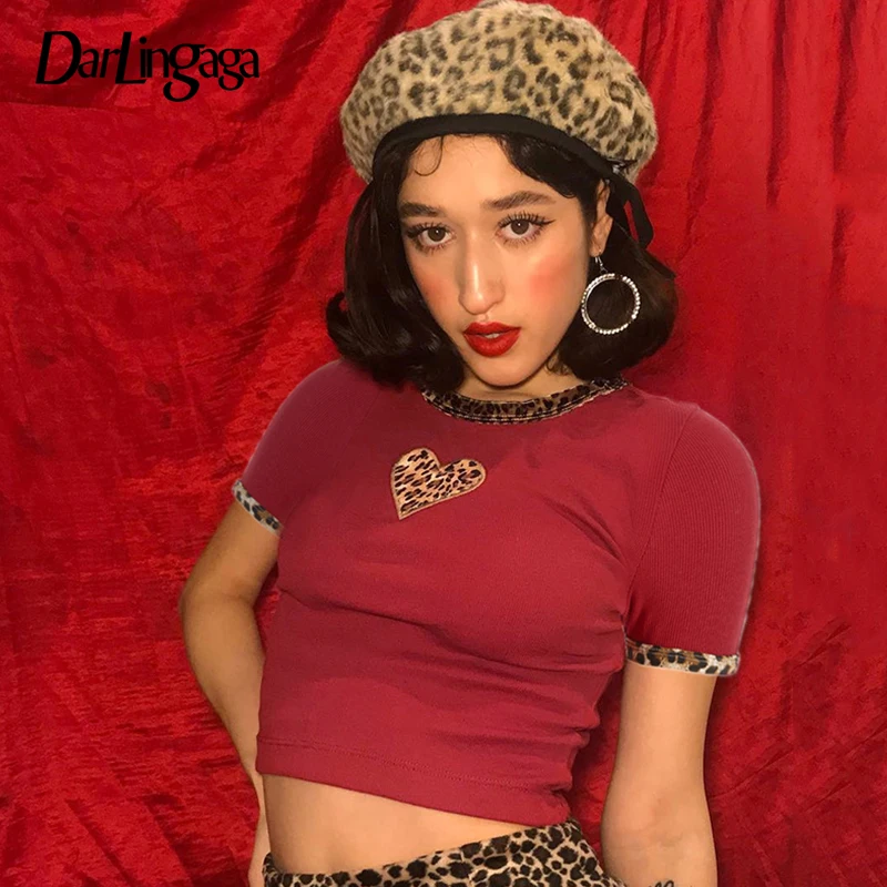 red cheetah shirt