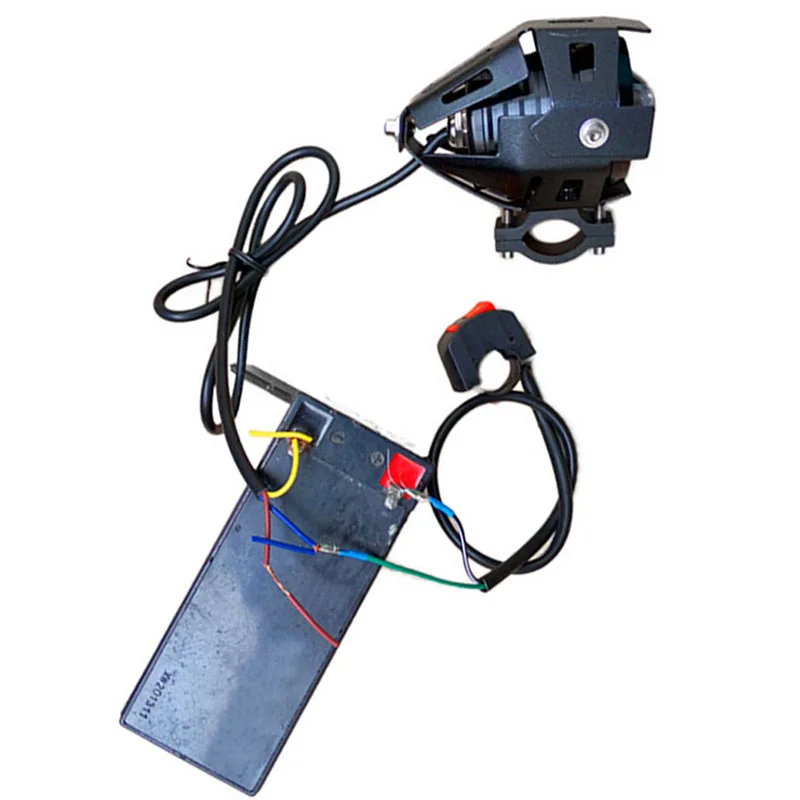 JaJaBor Универсальный мотоциклетный противотуманный светильник переключатель включения-выключения переключатель 12В постоянного тока для U2 U5 U7 U8 светодиодный головной фонарь Ангел глаз светильник