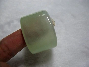 

With Certificate High Quality Grade A Xiuyan Ring Finger Ring Mens jewelry Thumb Ring Couple Ring Lighter Green