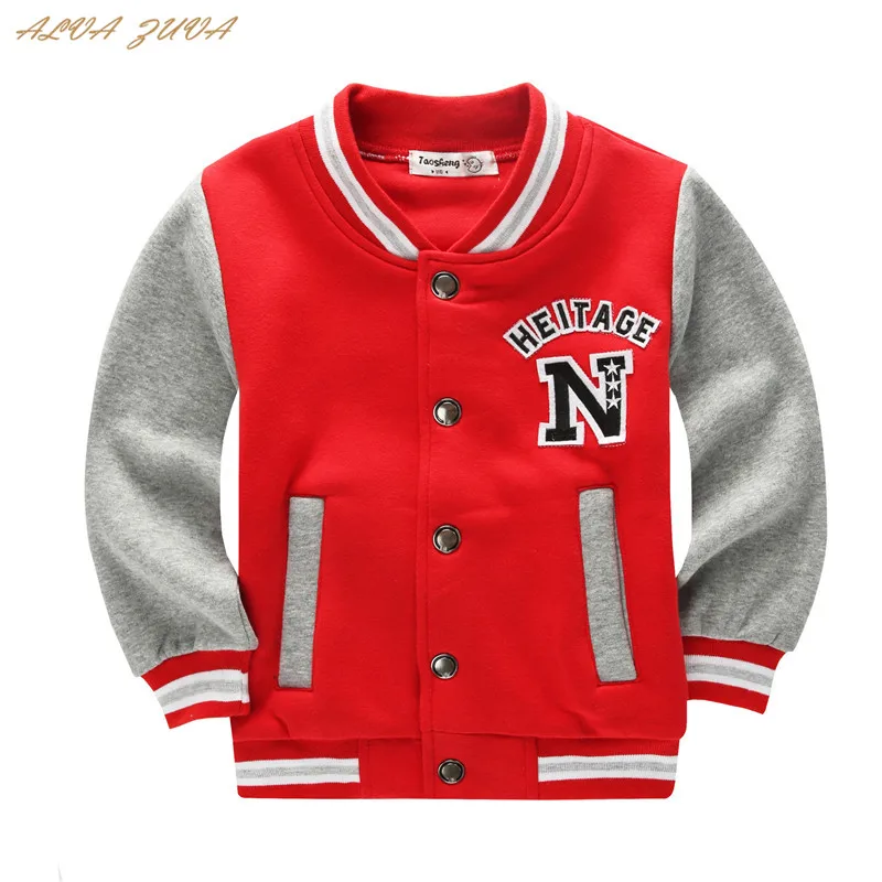 

2018 Spring Autumn Children Baseball Jackets Brand Kids Cardigan Coats For Baby Boys Girls Outwear Cyy220