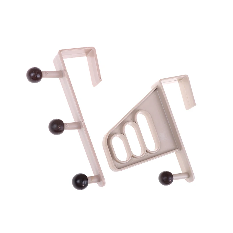 Best New Clothing Hanger 3 Layers Door Back For Storage Hats Bags And Clothes Towel Scarf Storage Living Room Bedroom Hook
