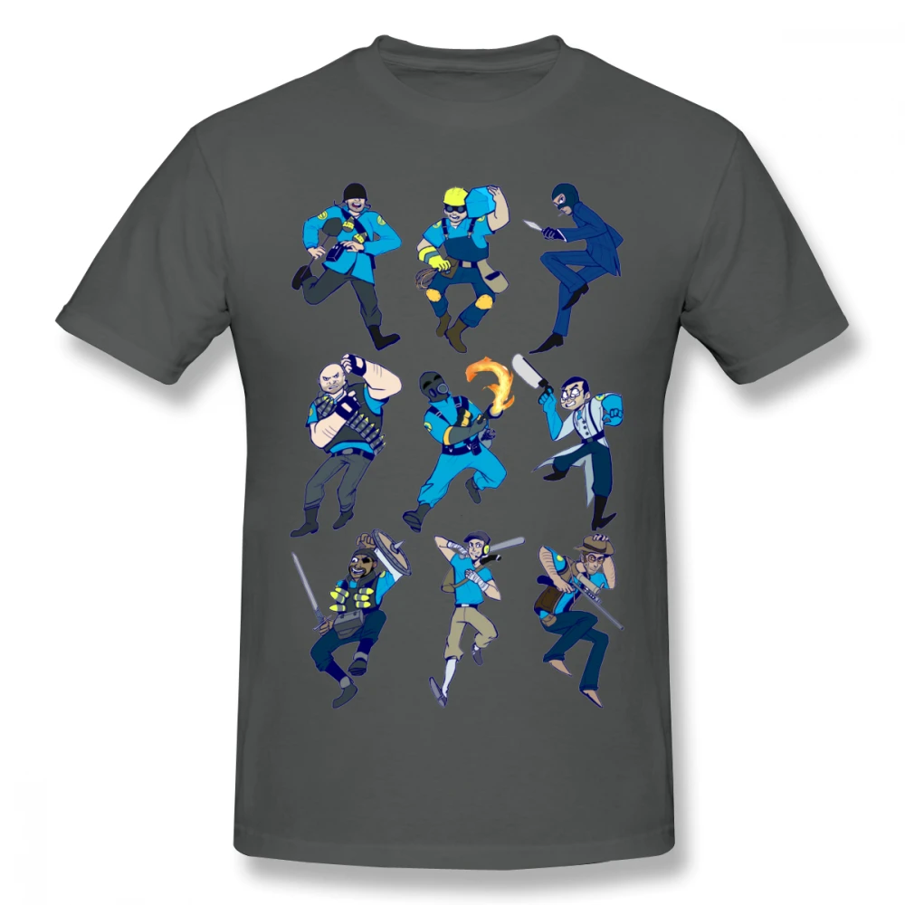 Мужская футболка Team Fortress 2 большой размер 5XL 6XL Camiseta|Футболки| |