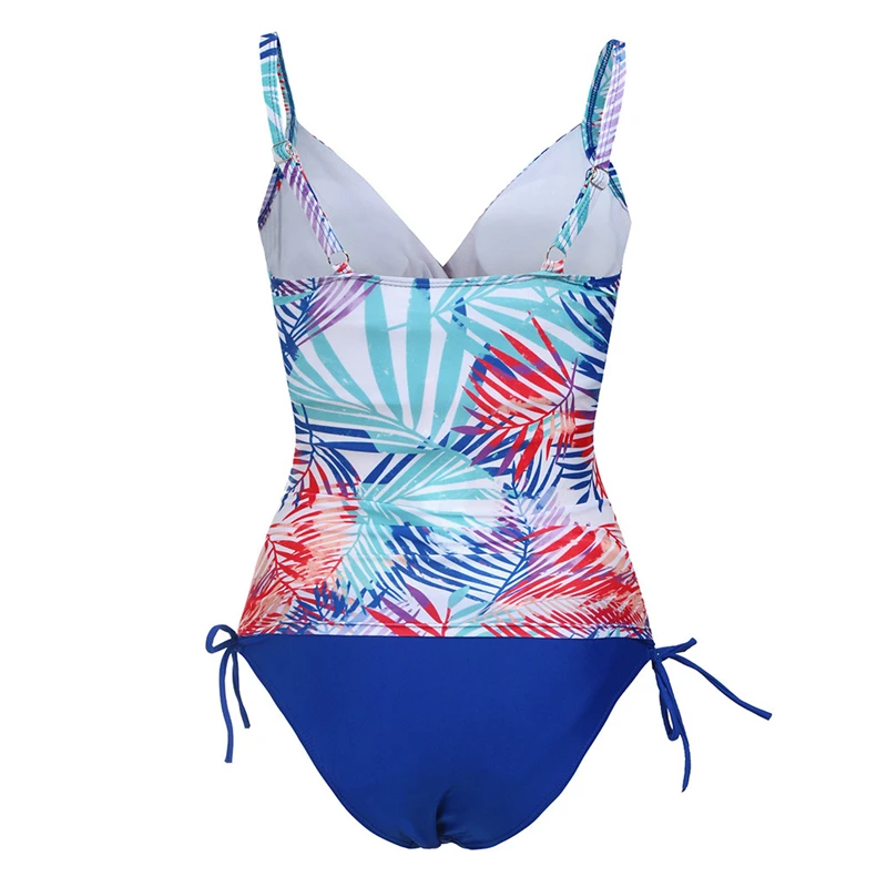 Women SwimmingWomen Maternity Tube Top Print Bikini Swimwear Swimsuit Bathing Suit Beachwear Swimwear Women Plus Size C9% (4)