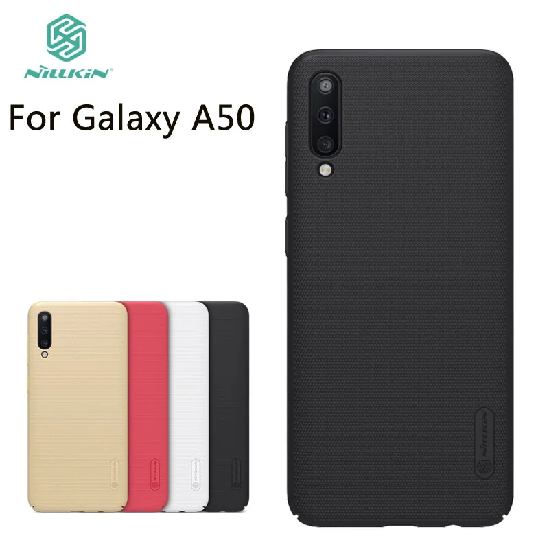 

Nilkin For Samsung Galaxy A50 Case Cover Nillkin Frosted Shield Hard PC Back Phone Cover For Samsung Galaxy A50