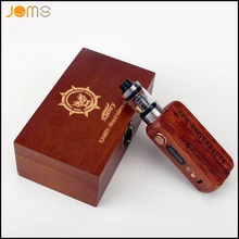 Kamry 80w UTC Wooden Box Mod Electronic Cigarette 7-80w 18650 VW Battery Mod with Temperature Control and OLCD Screen Jomo-122