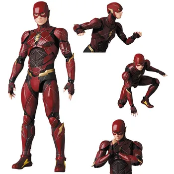 

18 CM The Flash Action Figure JusticeLeague Speed Force Super Hero Model Speester Speed Force Action Comics Lover PVC Collection