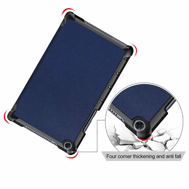 Ultra Slim Case For Huawei MediaPad M5 lite 8.0 JDN2-AL00 JDN2-W09 Tablet PC stand cover for huawei M5 lite 8 inch case+Film+Pen 3