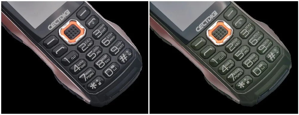 Мини прочный мобильный телефон CectdigiT8600 двойной фонарик маленький двойной Sim военный внешний аккумулятор телефон FM Bluetooth клавиатура телефон