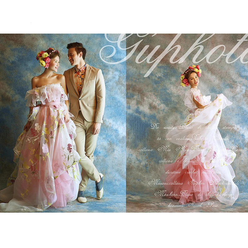 

DAWNKNOW Pro Dyed Muslin Backdrops for photo studio old master painting Vintage photography background Customized DM235