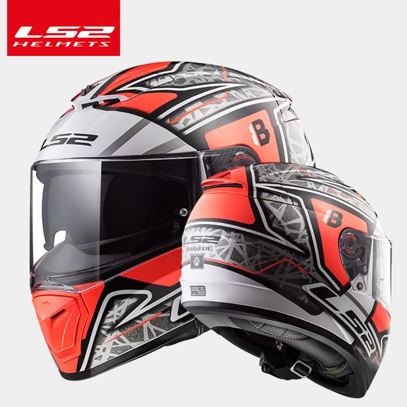 LS2 FF390 мотоциклетный шлем с двумя объективами полный шлем для лица Анти-туман Pinlock противотуманная система Pinlock шлемы - Цвет: 7