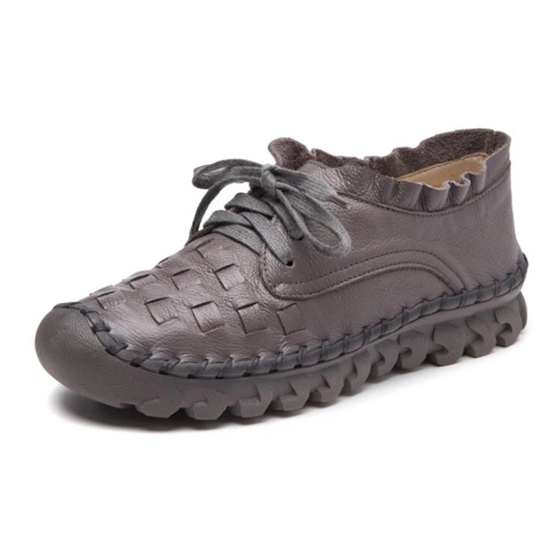 Туфли женские из натуральной кожи на плоской подошве|women flats|shoes woman fashion flatsshoes flats |