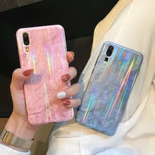 Лазерные глянцевые мраморные чехлы для телефонов huawei P30 P20 P10 Pro mate 20 Pro IMD, мягкий ТПУ чехол для Honor 10 Nova 3 3i, задние чехлы