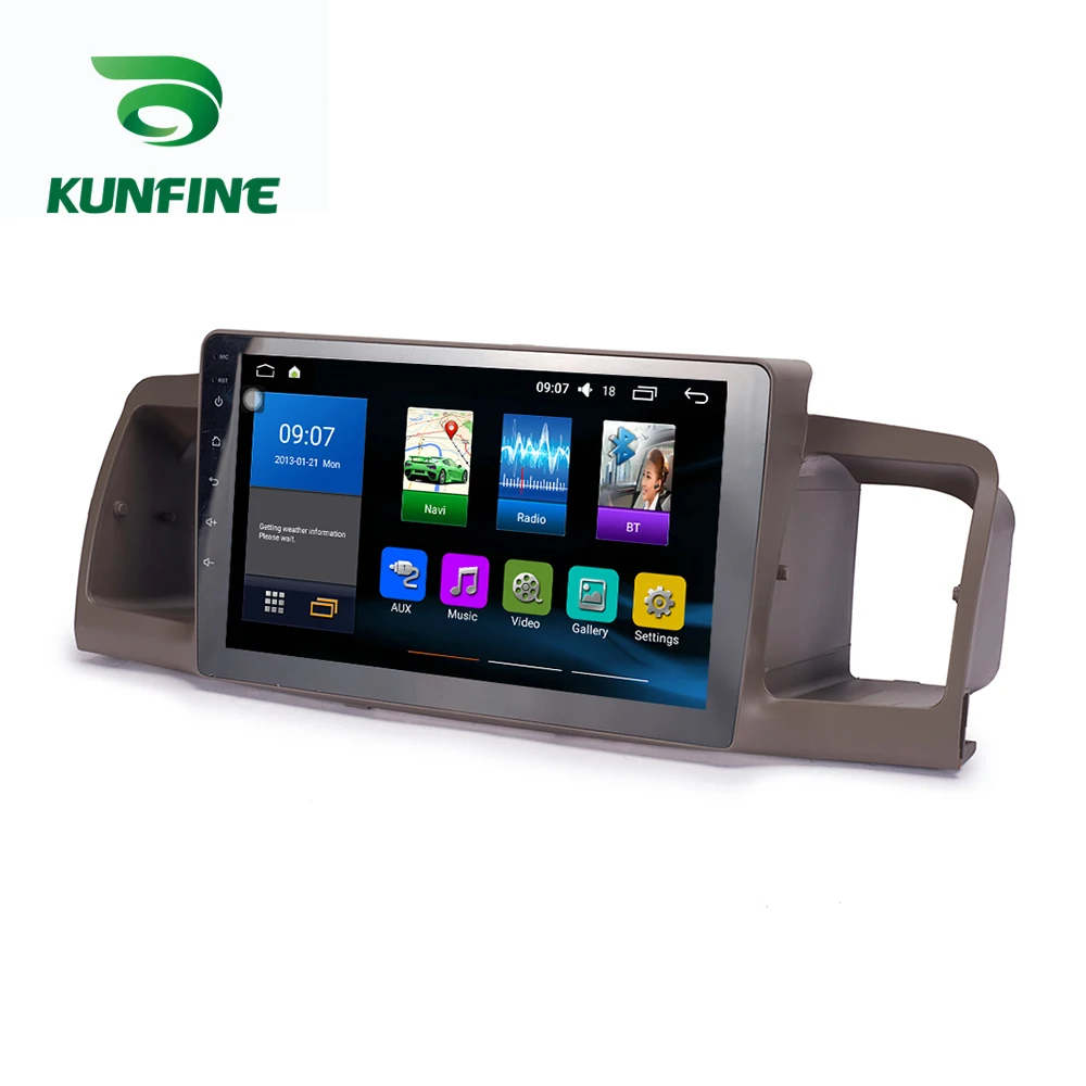 Android Car DVD GPS Navigation Multimedia Player Car Stereo For Toyota Corolla 2007-2012 Radio Head unit (5)