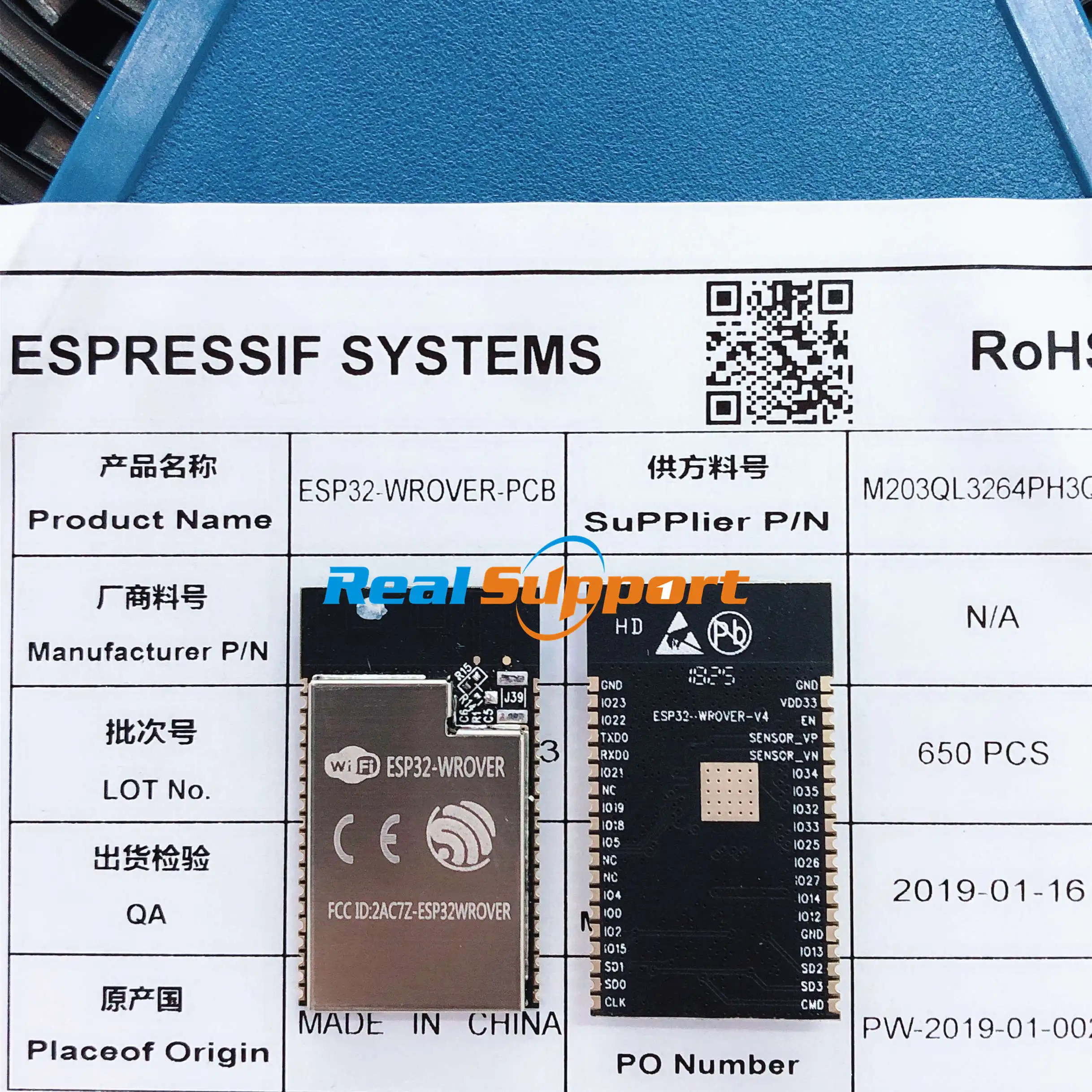 650 шт./катушка Φ ESP32 модуль 4 МБ SPI flash 8 Мб PSRAM PCB антенна/IPEX антенна|Запасные части| |