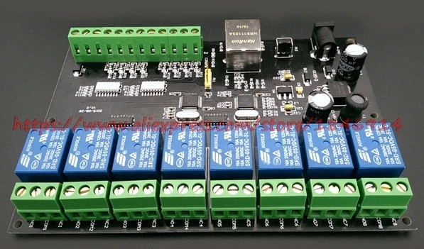 Бесплатная доставка сетевое РЕЛЕ 8 каналов реле Ethernet /IP TCP/8 MODBUS выводов из