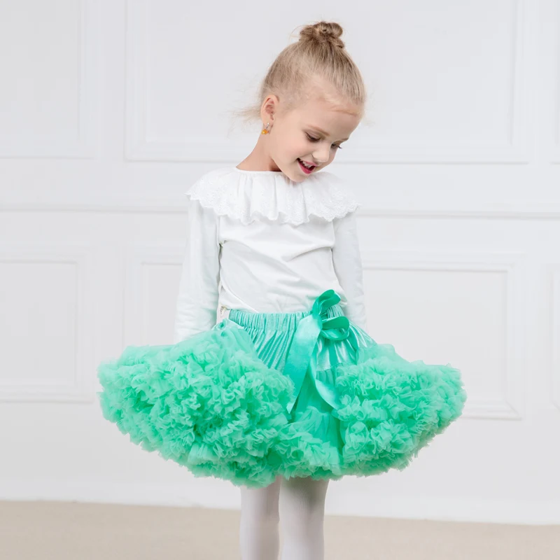 Extra fluffy Baby Girls Pettiskirt Tutu Skirt Lush tulle tutu Ballet