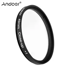 Andoer 49 мм макросъемки набор фильтров+ 1+ 2+ 4+ 10 с мешком для nikon Canon sony зеркалок