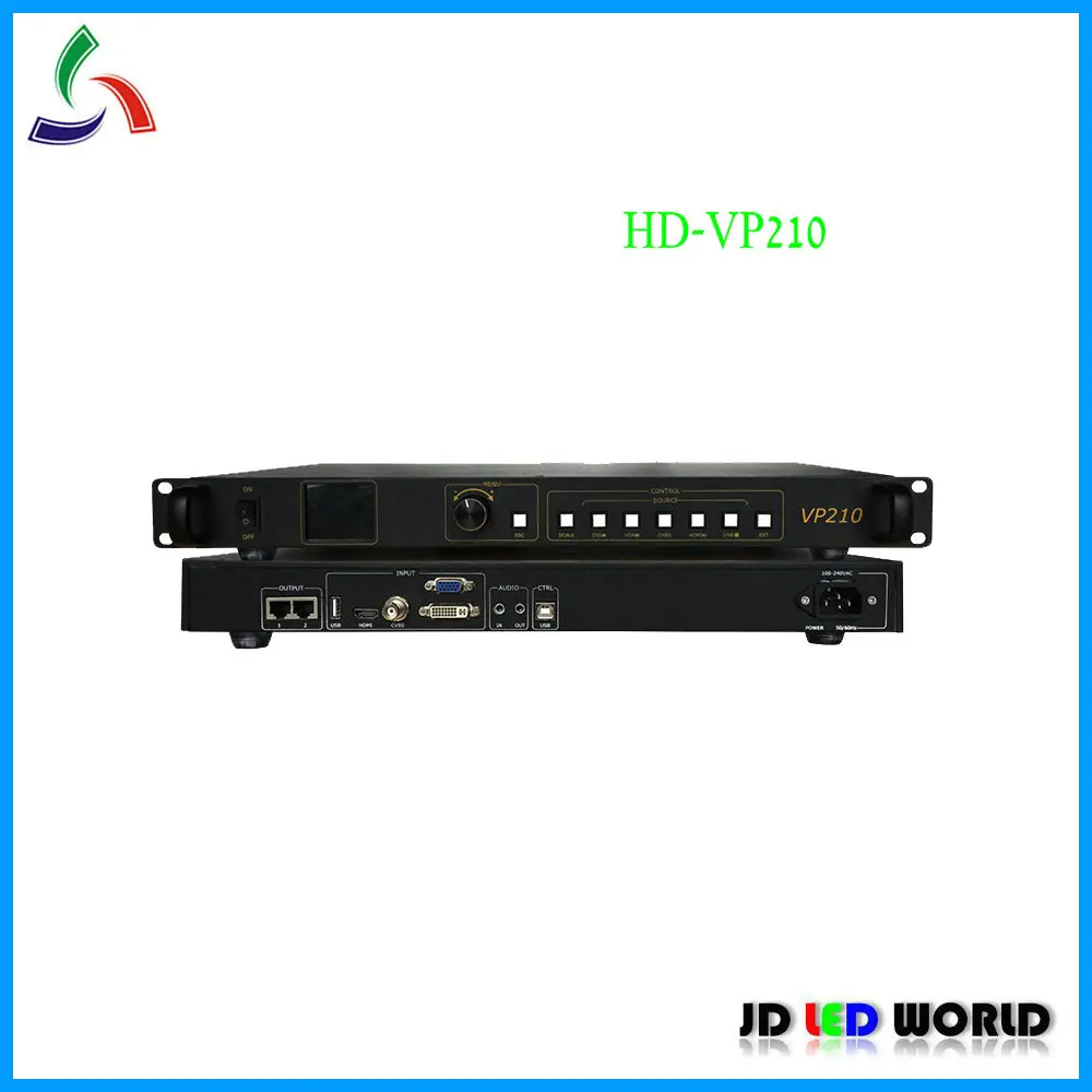 HUIDU VP210 HD-VP210 светодиодный видеопроцессор интегрированный HD отправка карты работать вместе с HUIDU R500/R501/R5018 напрямую