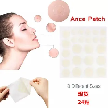 

24pcs Hydrocolloid Acne Invisible Pimple Master Patch Skin Tag Removal Patch Pimple Blackhead Blemish Removers Facial Care Tool