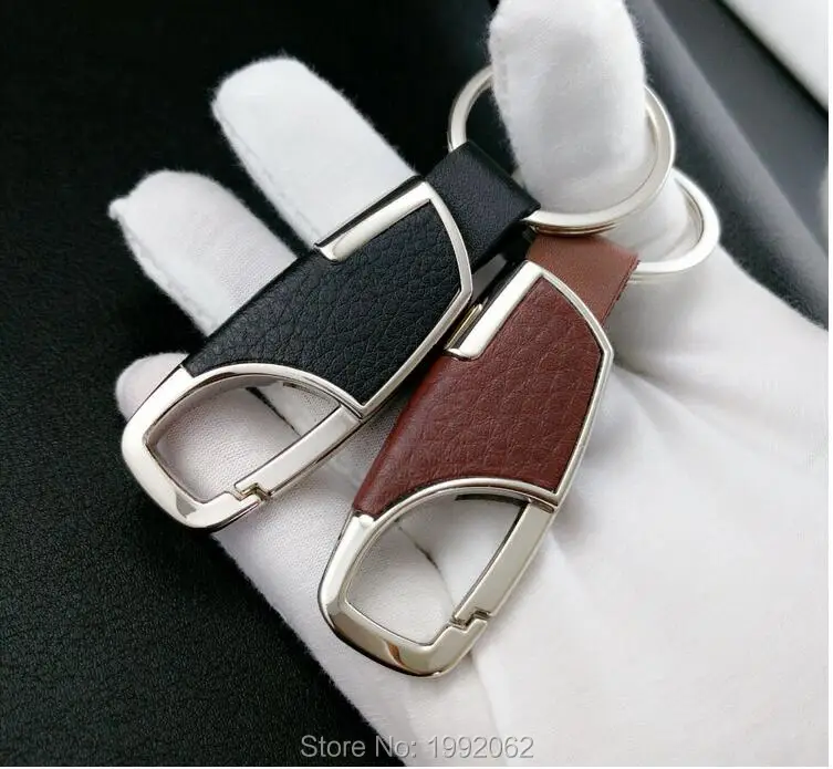

Car Accessories Men Leather Key Chain Metal Car Key Ring for Mitsubishi ASX Outlander Lancer EX Pajero for Volvo S60 V60 XC60