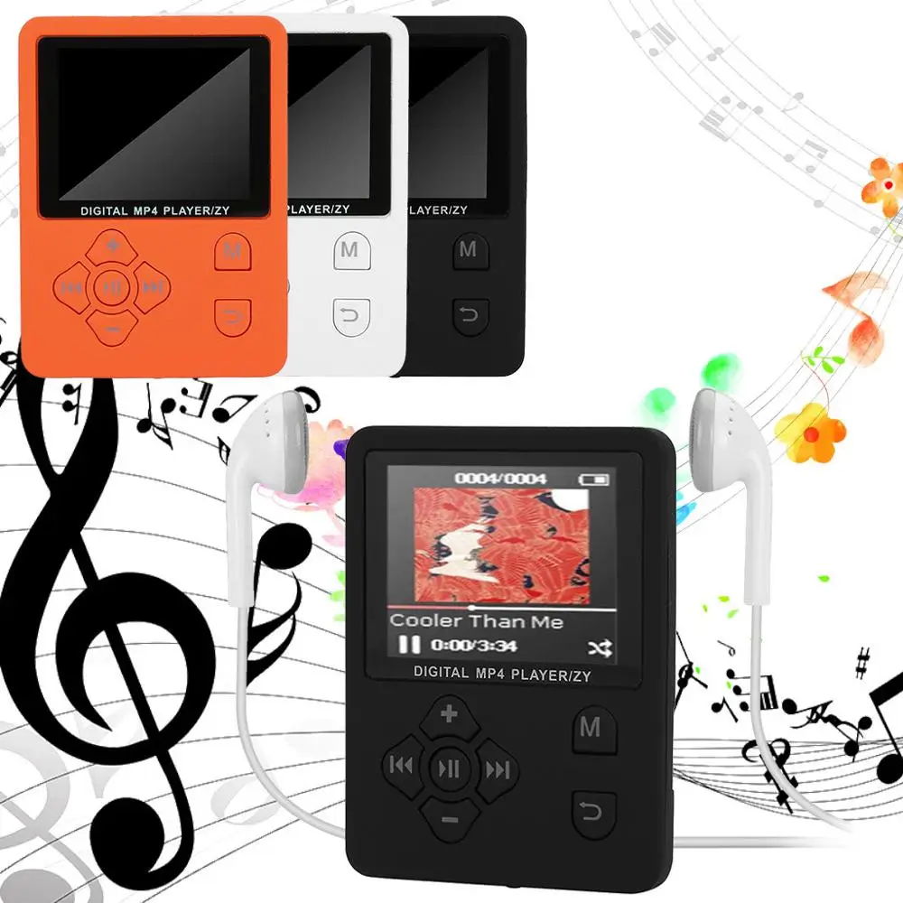 

charging MP4 Player Portable Audio 16GB 32GB MP4 Music Player Video Radio FM Player Support SD Card Q70
