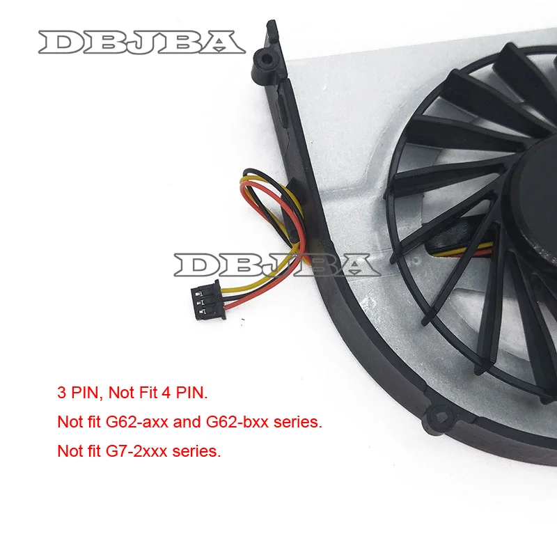 New Laptop CPU Fan for HP Compaq Presario CQ56 CQ56-100 CQ56-200 CQ56z-200 Cooling Fan 3 PIN