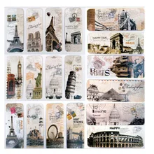 30 шт./компл. Милая Красивая Закладка идеальная индивидуальность оригинальная Эйфелева башня