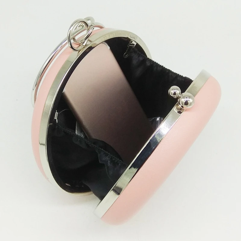 THINKTHENDO Women's Fashion Handbag Mini Round Clutch Evening Bag Purse Wedding Party Bags THINKTHENDO Women's Fashion Handbag Mini Round Clutch Evening Bag Purse Wedding Party Bags