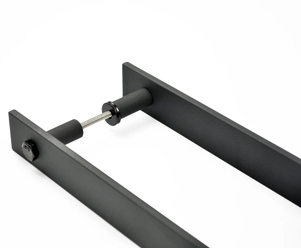 Ручка для двери сарая стальная 14 дюймов двусторонняя|sliding barn door hardware|barn hardwaredoor
