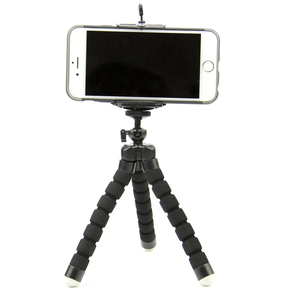 SnowHu для GoPro гибкий мини-Осьминожка с винтовым адаптером для Go Pro Hero 8 7 6 5 4 для камеры Xiaomi yi SJCAM LD06