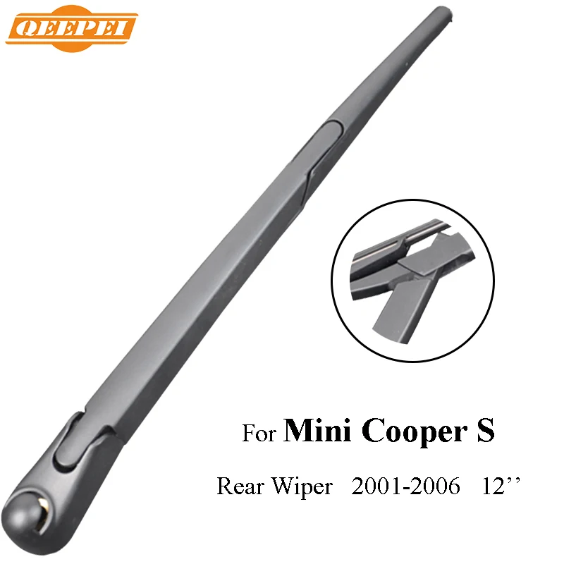 QEEPEI Rear Wiper Set For Mini Cooper S 2001 2006 12'' Car Accessories