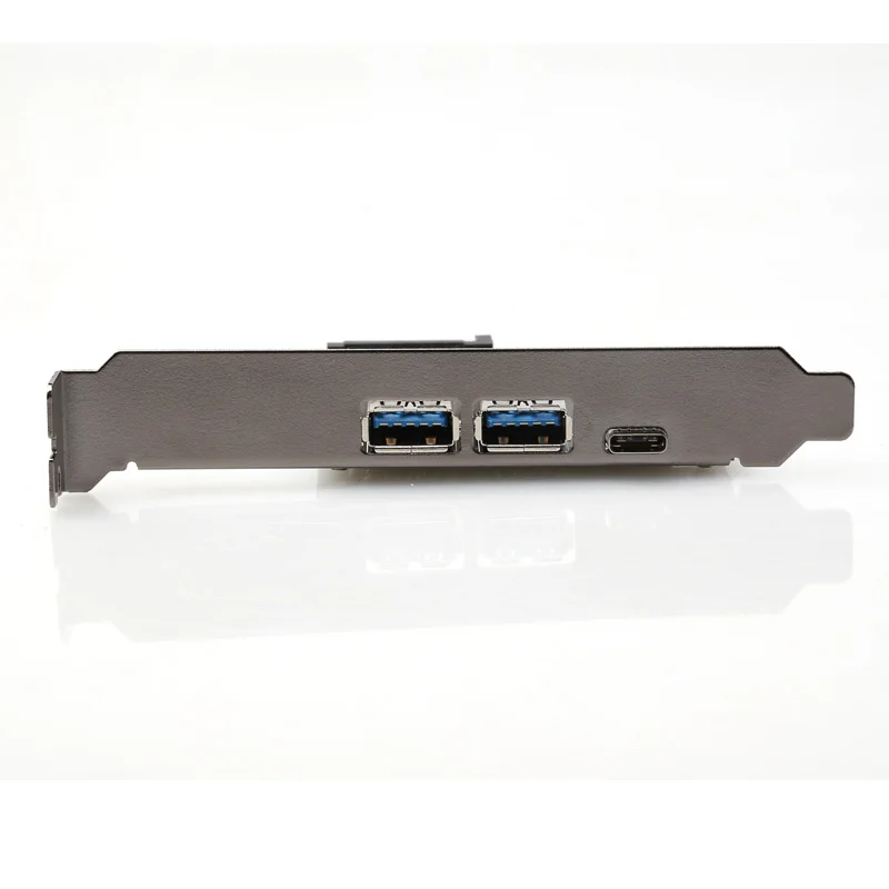 Diewu Компьютерные аксессуары USB 3,1 type-C 2 usb 3,0 type-A SATA 15PIN USB коннектор PCI-e riser Card Настольный PCI Express