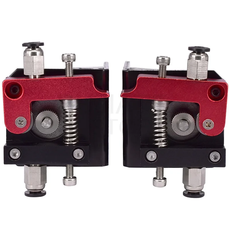 

MK8 Extruder Left Right Hand Arm Remote Aluminum Alloy Bracket Part 1.75mm Filament Long Extrusion 3D Printers Parts Red Bowden