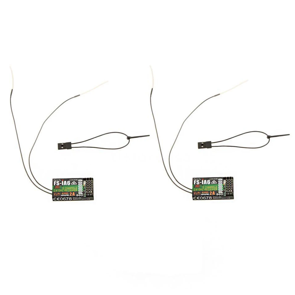 

WOTT Flysky 2pcs 2.4G FS-iA6 6CH Receiver Antenna Compatible Flysky i4 i6 i10