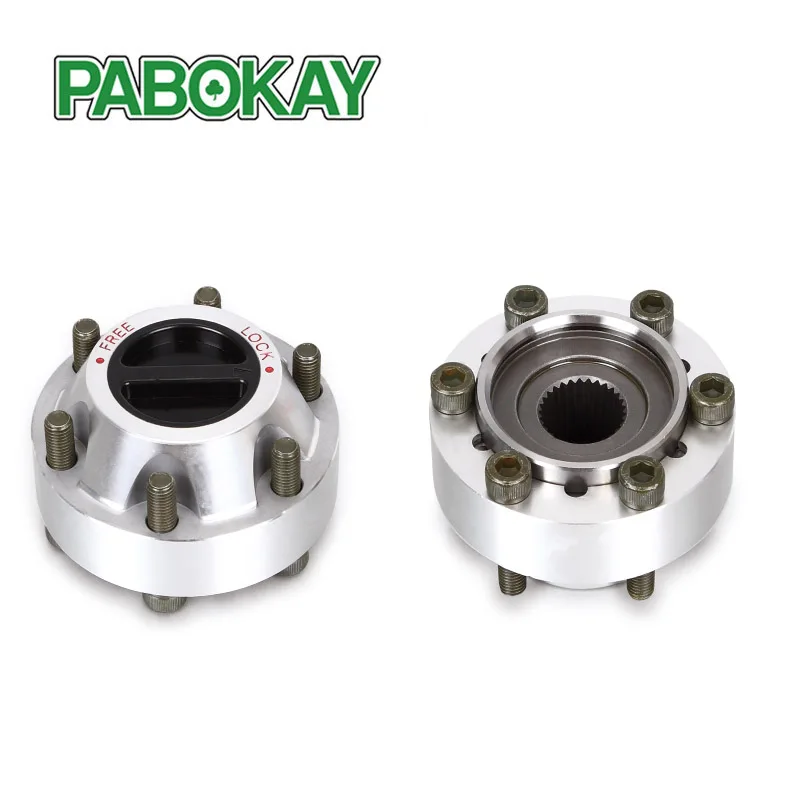 

For Nissan GQ, 4x4 Pick Up IFS, Patrol,90 Manual Aluminum alloy locking hubs B013 40250-01J01