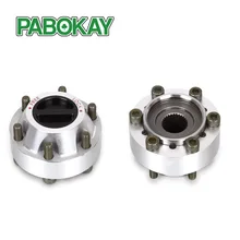 2 pieces x for Nissan GQ, 4×4 Pick Up IFS, Patrol,90 Manual Aluminum alloy free wheel locking hubs B013 40250-01J01 4025001J01