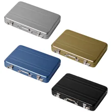 Мини-кодовый чехол, стильный алюминиевый футляр для карт, коробка для хранения, органайзер для деловых мужчин, имя босса, кредитная подарочная карта