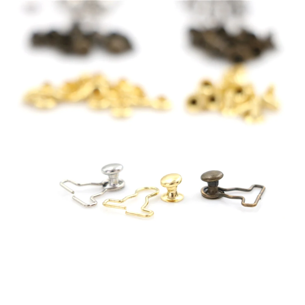 

Mini 9mm Doll Clothes DIY Metal Buckle fit for 1/6 BJD Blyth s Pullip Doll Accessories 20pcs/lot