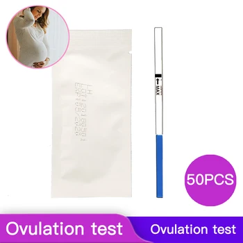 

50Pcs /private early LH female Ovulation test card fast test adult products more than 99% accuracy rate LH product free shipping