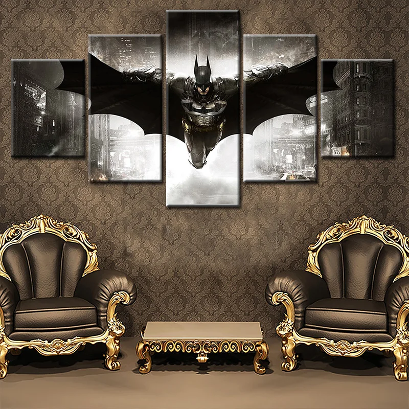 Картина на стену современные постеры для дома художественный плакат декор для комнаты холст картинки для гостиной картины на холсте украшения для дома декор для детской комнаты картина в спальню принт Бэтмен