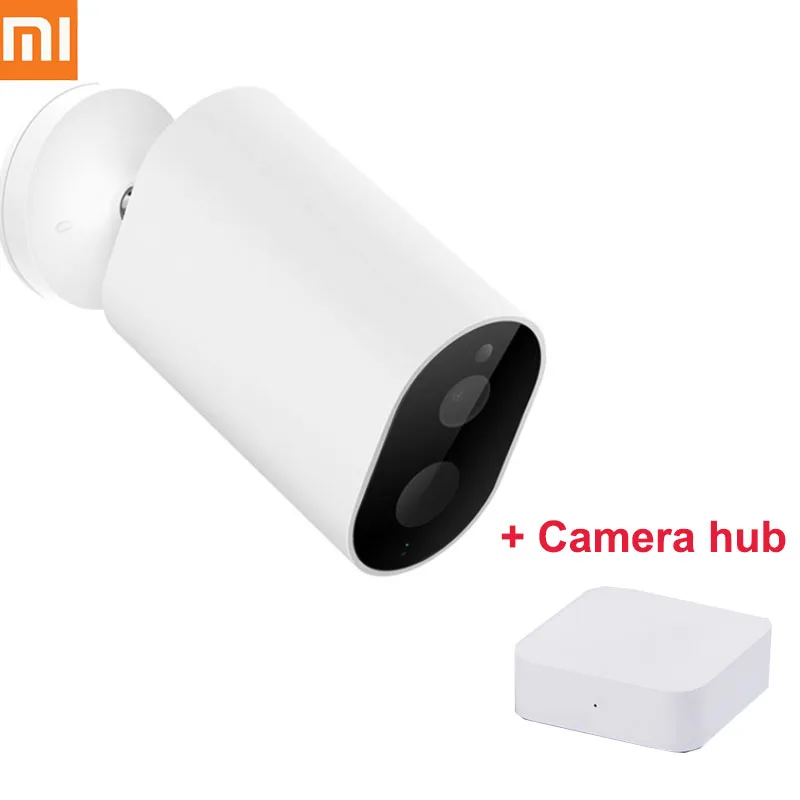 

Original Xiaomi Mijia Smart Camera Battery Gateway CMSXJ11A 1080P 120 Degree F2.6 AI Humanoid Detection IP Wireless Cameras Cam