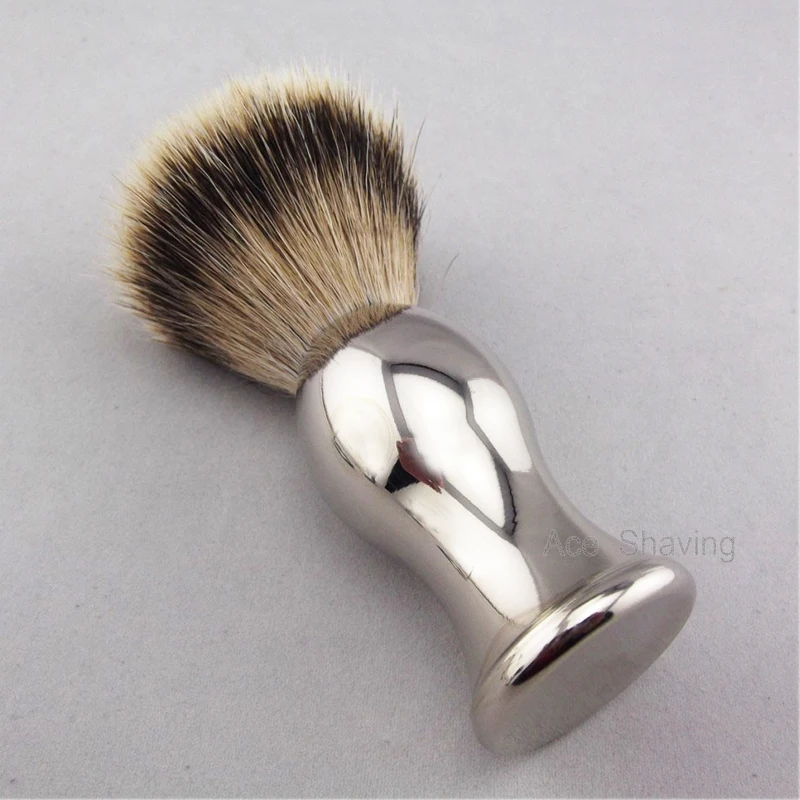 Silvertip/лучшие Badger Hiar щетка для бритья нержавеющая металлическая ручка подставка держатель аксессуары для парикмахерской