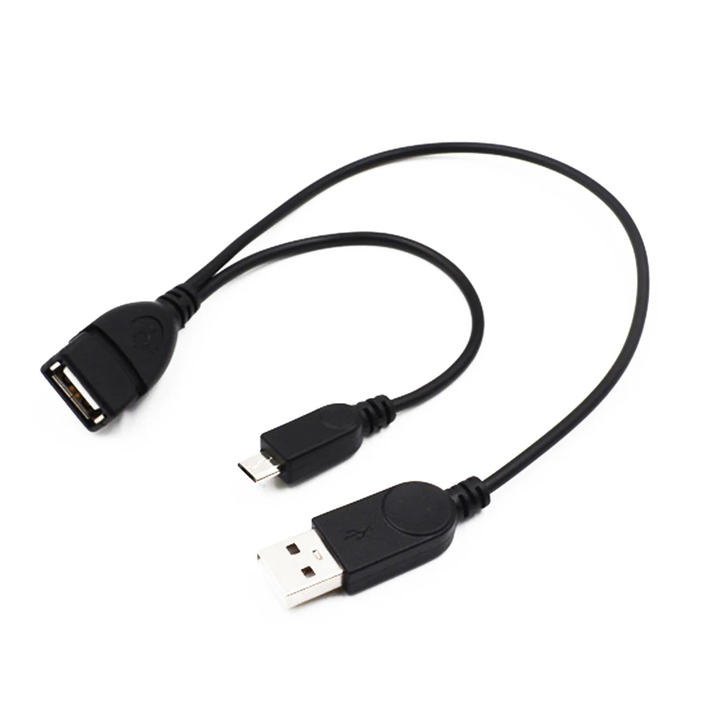 Etmakit Micro USB 2,0 хост OTG USB кабель Мужской Женский Micro Мужской адаптер для телефона планшет ПК внешний U диск ридер NK-Shopping