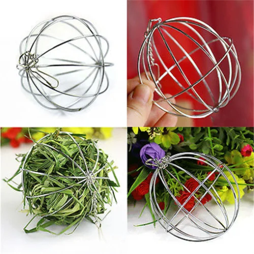 Sphere-Feed-Dispense-Exercise-Hanging-Hay-Ball-Guinea-Pig-Hamster-Rabbit-Pet-Toy