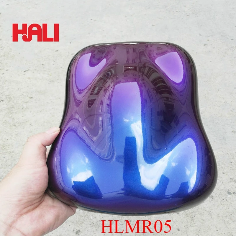 Зеркальный пигмент Хамелеона порошок хромового пигмента товар: HLMR04 цвет: темно