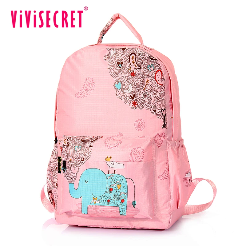 Novelty Child School Bag Backpack New Design Animals Elephant Children