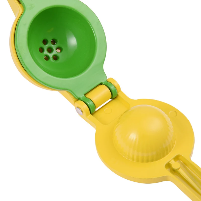 Manual Lemon Squeezer Citrus Juicer Press Premium Aluminum Alloy Double Bowls Lime Squeezer Lemon Presser Fresh Fruit Tools (10)