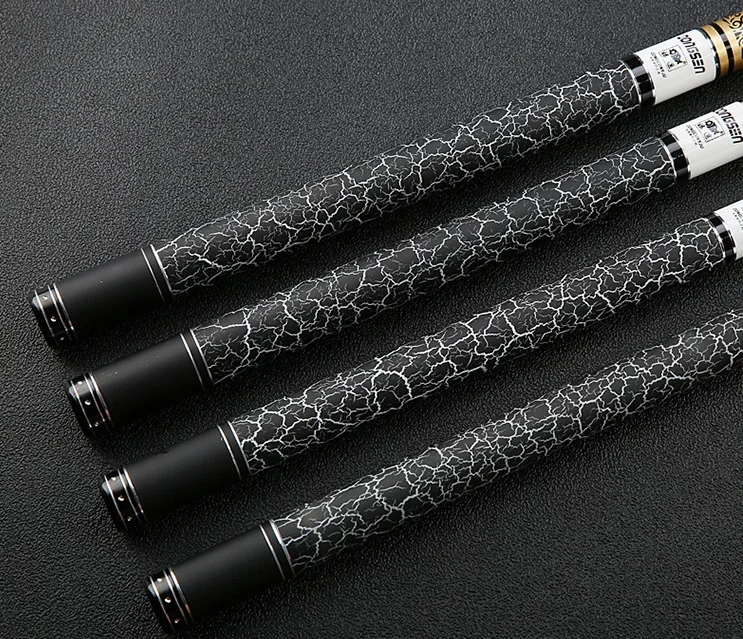 Drop Shipping new hard carbon stream rod taiwan fishing rod Ultralight 3.6m-8.1m power hand crap pole peche