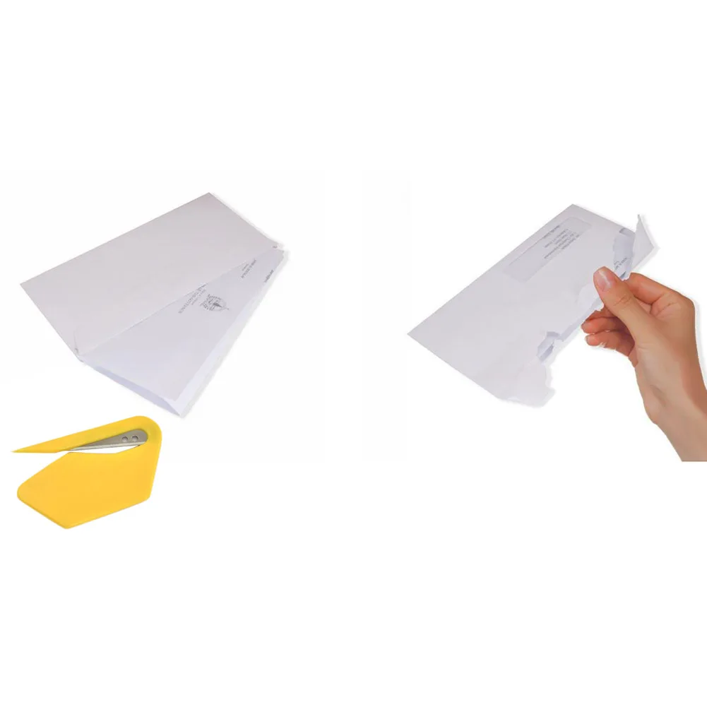 Пластиковый мини-нож для письма почтовый конверт открывалка безопасное лезвие для резака бумаги Офисное оборудование