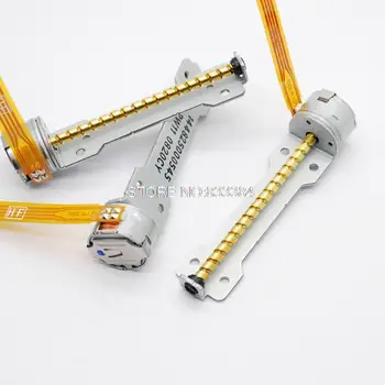 

Wholesale 10pcs 3V-6V 4 wire 2 phase dc stepper motor micro motor stepping motor dia 15mm with 50mm screw rod